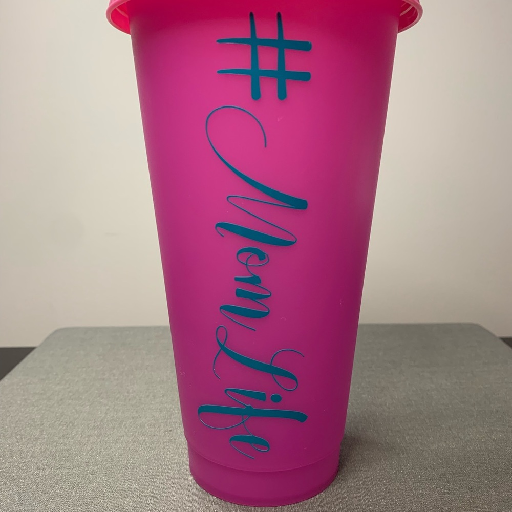 Custom Color Changing Confetti 24oz Cup/ Tumbler - Picture 6 of 12